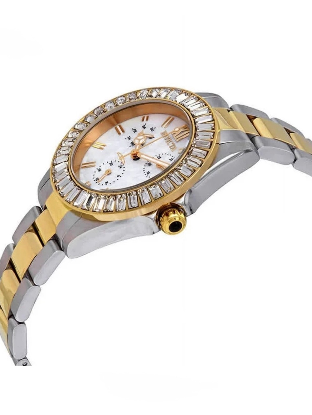 Invicta Angel Crystal Mother of Pearl Dial Quartz Watch 38mm, 100m - Picture 4 of 4